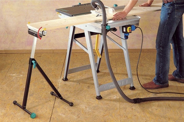 wolfcraft GmbH 6119973, Bærbar arbeidsbenk, Sort, 60 kg, 640 - 1000 mm, 3,9 kg, 1 stykker