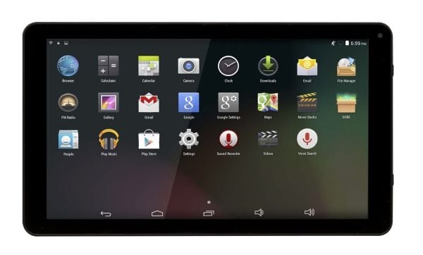 DENVER TAQ-10253 - Tablet - Android 8.1 (Oreo) - 16 GB - 10.1" TFT (1024 x 600) - microSD-spor