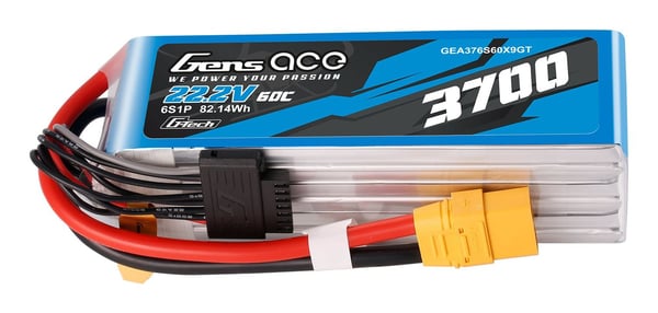 Akumuliatorius Lipo Gens Ace G-Tech 3700mAh 22,2V 60C 6S1P XT90