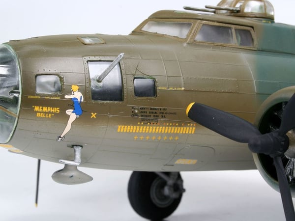 Revell 4297, Luftfarkostmodell med fast vinge, Monteringssats, 1:48, Boeing B-17, Alla, Plast