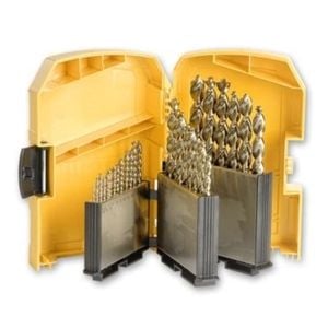 DeWALT DT7926, Pora, Poranteräsetti, 29 kpl, 1, 1.5, 2, 2.5, 3, 3.2, 3.3, 3.5, 4, 4.2, 4.5, 4.8, 5, 5.5, 6, 6.5, 7, 7.5, 8, 8.5, 9, 9.5, 10,...