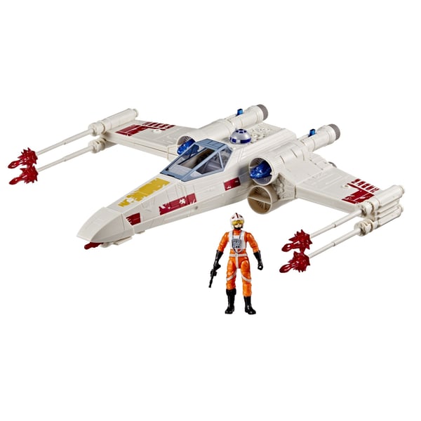 Star Wars Strike X Wing & Figure 10 cm