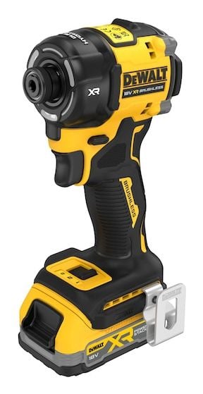 DeWALT DCF870E2T-QW, Mutterdragare, Borstlös, Svart, Gul, 1/4", 3000 RPM, 56 nm