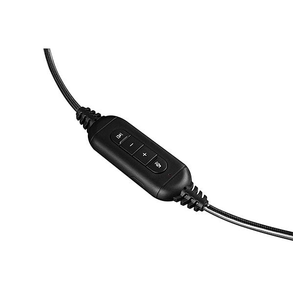 Modecom MC-833 SABER, Koblet med ledninger (ikke trådløs), 20 - 20000 Hz, Spilling, 370 g, Hodesett, Svart, Sølv