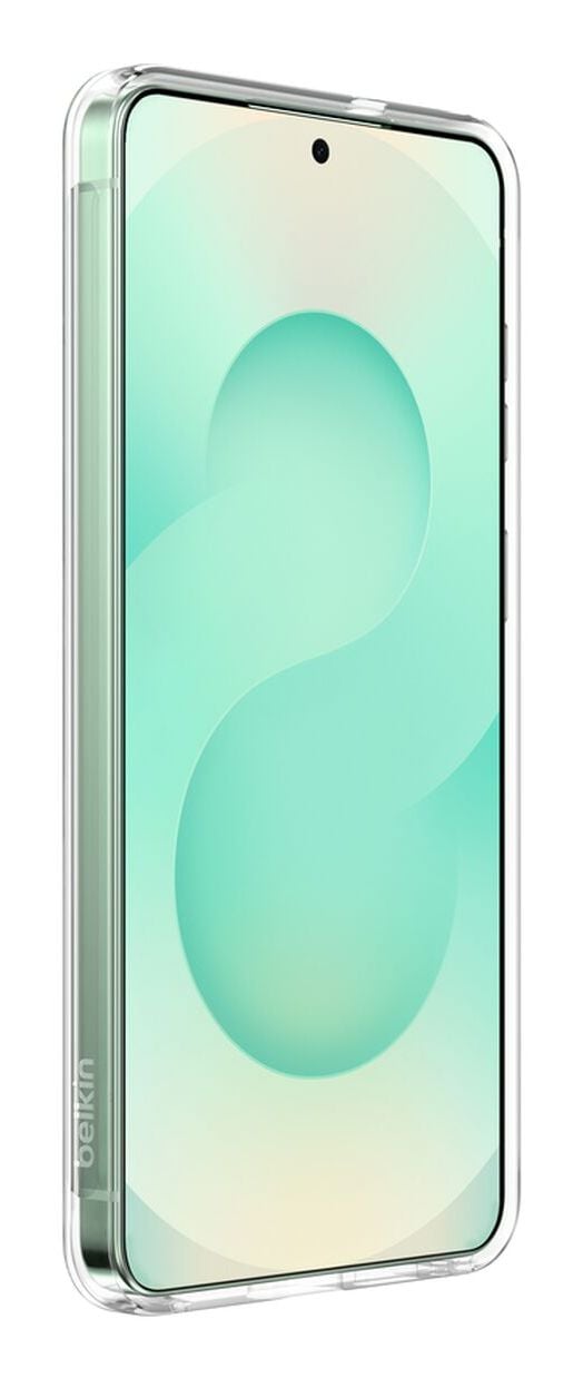 Belkin SheerForce Clear Series - Baksidesskydd för mobiltelefon - magnetisk - klar - för Samsung Galaxy S26+