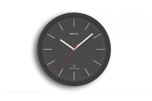 MAUL 9053490, Vägg, Digital klocka, Rund, Svart, AA, 1,5 V