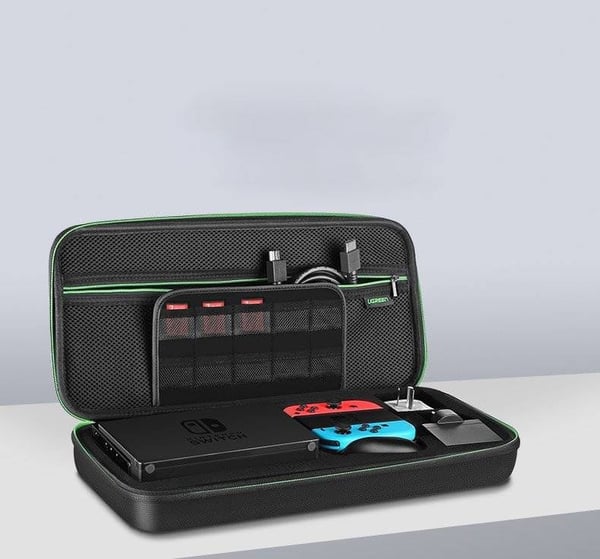 Ugreen kotelo Nintendo Switchille ja lisävarusteille S 26,5 x 10 x 13,5 cm musta (50275 LP145)