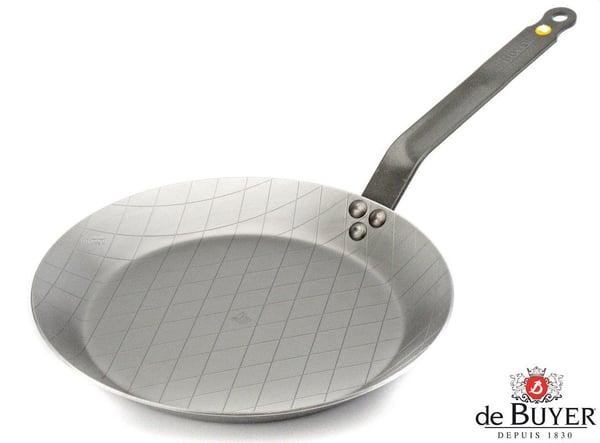 de Buyer 5616.28, Rund, Grillpanne, Rustfritt stål, 28 cm, 1,63 kg