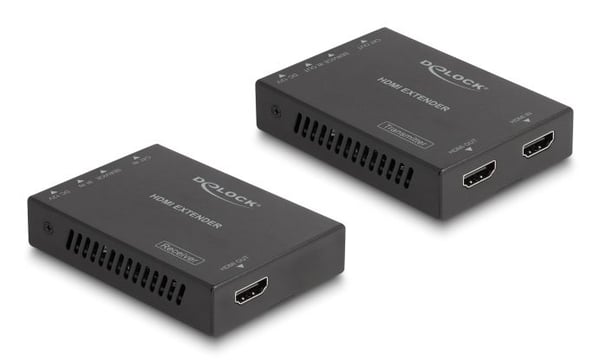 Delock HDMI Extender Setüber Cat.6 4K 60 Hz 50 m kaapeli (65955)