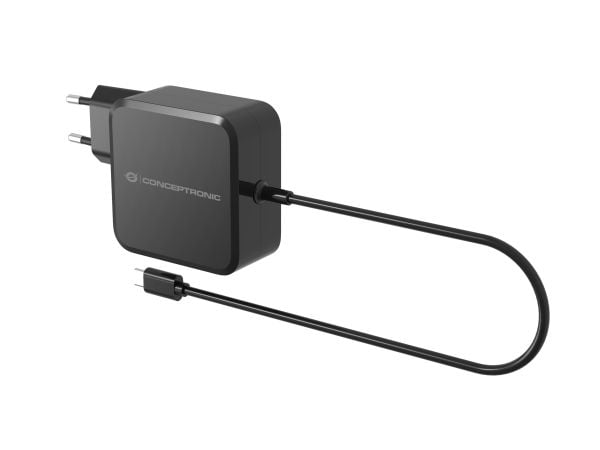 Conceptronic OZUL05BE, Innendørs, AC, 20 V, 1,8 m, Svart
