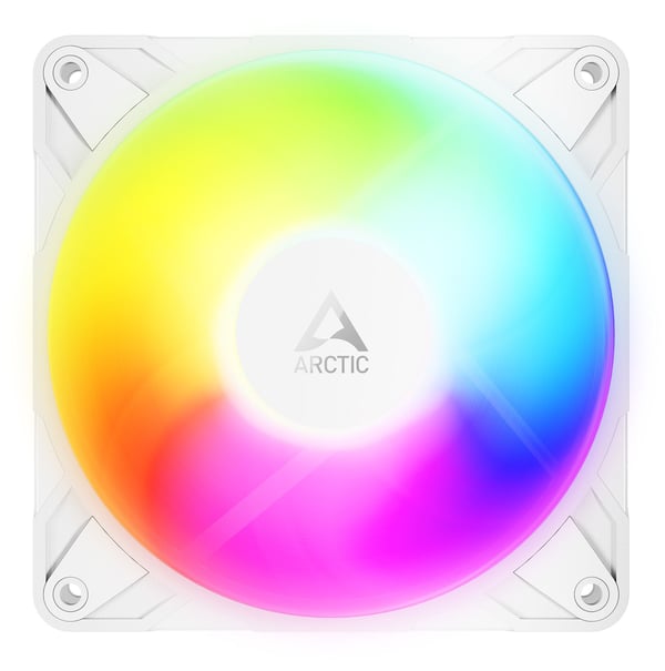 ARCTIC P12 Pro Reverse A-RGB kabinettvifte 120 mm ACFAN00334A, 3-pakning, hvit