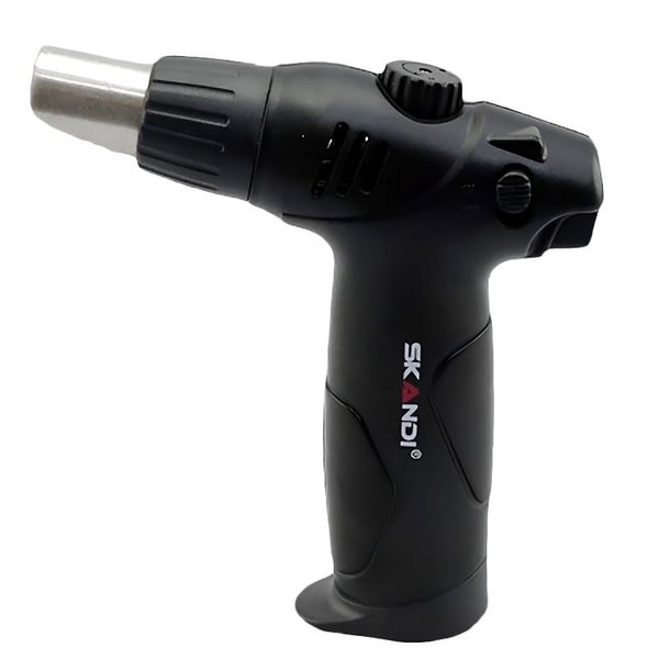 Multifunksjonell lighter turbobrenner stor modell svart