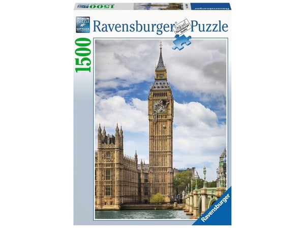Ravensburger Findus am Big Ben 16009, 1500 stk, 14 År