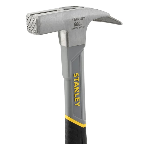 STANLEY CARPENS HAMMER F/GLASS 600g LATT