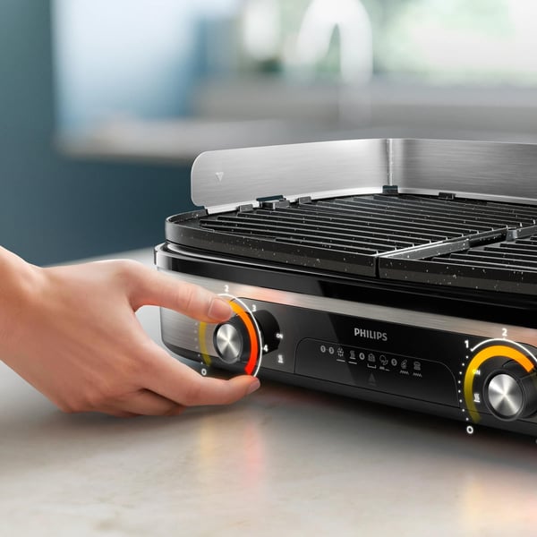 Philips 5000-serien HD6222 - Grill - elektrisk - 1400 cm2