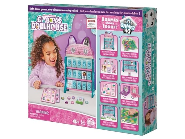 Games KOG KOL GabbysDollhouse HQGame GML, Lautapeli, Monilajinen, 4 vuosi/vuosia