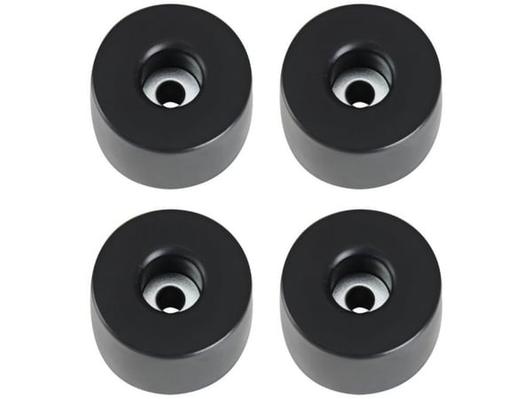 adam hall 4911 M4 AH, fot, svart, polyvinylklorid (PVC), 38 mm, 38 mm, 25 mm