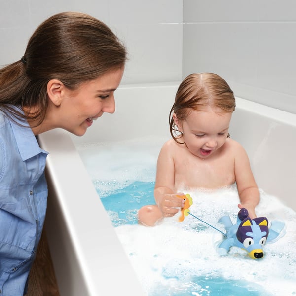Toomies Bluey swimming