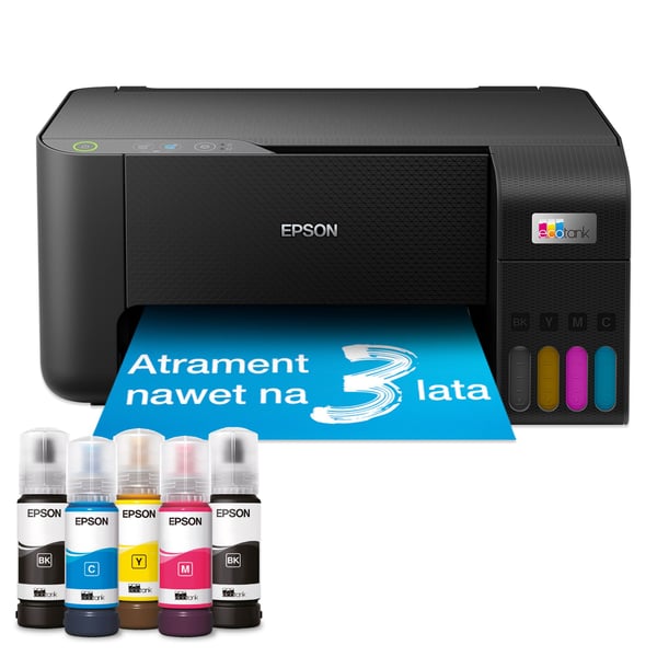 Epson EcoTank L3230 multifunksjonsblekkskriver, farge, svart