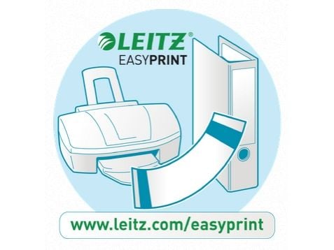 Leitz 16860085, Harmaa, Suorakulmio, A4, 80 g/m², 6 kpl, 100 arkkia