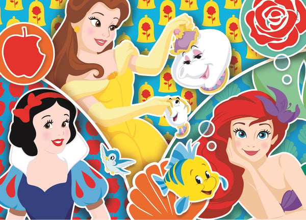 Clementoni 2X20Pcs.Pusle Disney Princess 24766 X6
