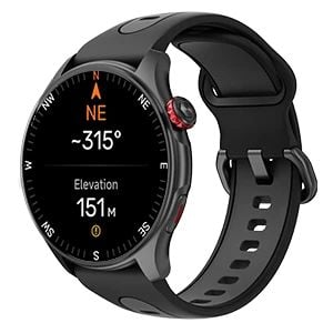 TelForceOne Myphone Watch Adventure - Aluminum - smartklokke med stropp - silikon - håndleddstørrelse: up to 228 mm - display 1.43" - 128 MB - Blue...