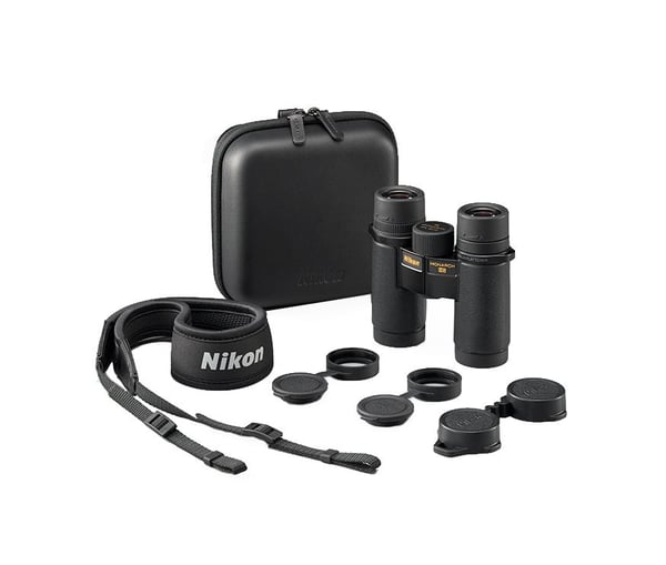 Nikon MONARCH HG 10x30, 10x, 3 cm, Monipinnoitettu, Vedenpitävä, Musta, 450 g