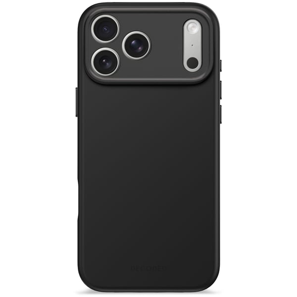 Decoded Silicone Backcover Apple iPhone 17 Pro Max Phantom Black, Etui, Apple, iPhone 17 Pro Max, 17,5 cm (6.9"), Svart