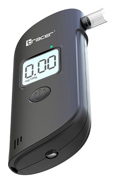 Tracer BreathEZ-1, Svart, Precisions halvledarsensor, ‰, 0,1 min, LCD, Polen