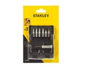 Stanley STA60525-XJ, 29 stykker, Philips, Torx, 1x 50 mm Sl6, Ph1, Ph2, Ph3, T10, T15, T20, Hx4, Hx5,25 mm Sl4, Sl6, h1, 2x Ph2, 1x Ph3, Pz1, 2x......