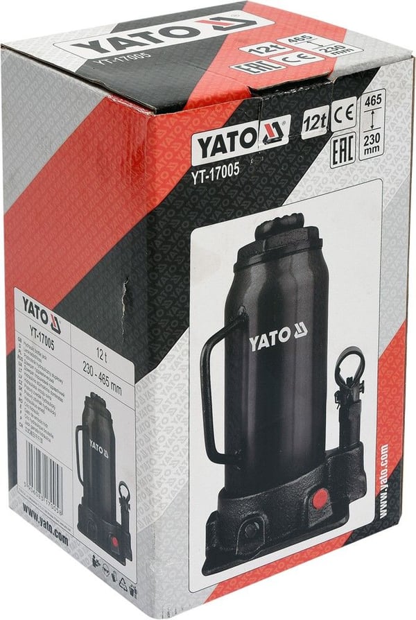 Yato Professional AL49 Hydraulic Trolley Jack Maximum Load up to 12T