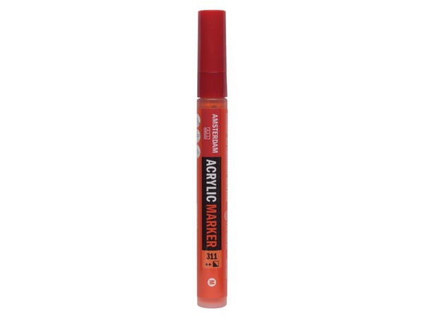 Amsterdam akrylmalingtusj 4 mm vermilion 311