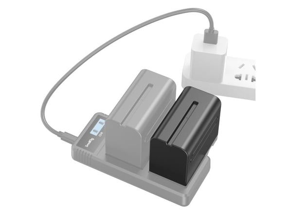 SmallRig 4073 NP-F970 kamerabatteri 7800 mAh 7.2 V for Sony