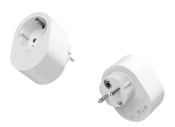 Xiaomi ZNCZ302KK - Smartplugg - trådløs - 802.11b/g/n, Bluetooth 5.0