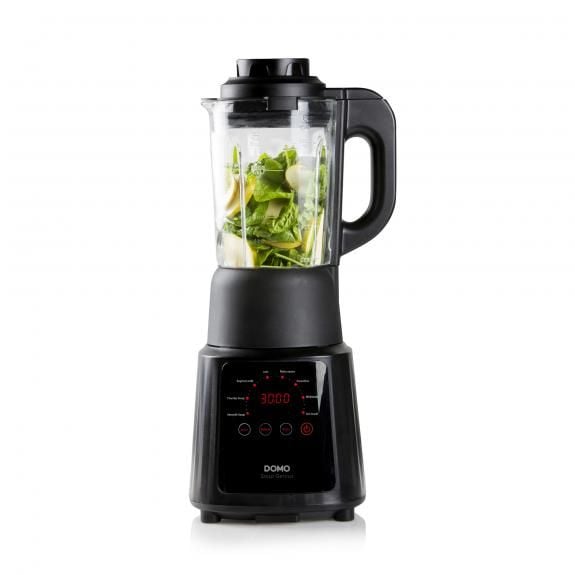Domo DO726BL, Matlagingsblender, Pulsfunksjon, Isknusing, 900 W, Sort, Gjennomsiktig