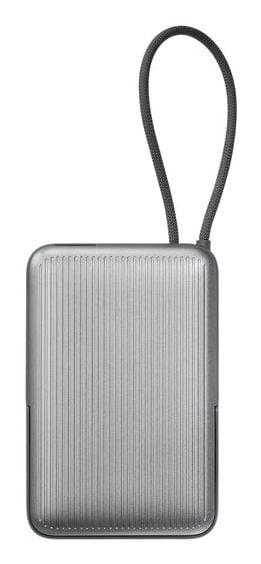 LAUT WW-T185ALF, 10000 mAh, Langaton lataaminen, 3,85 V, Harmaa, Hopea
