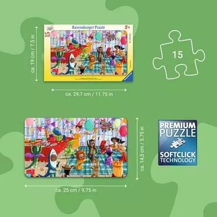 Ravensburger 12004250, 15 stykker, Zolgisk hage, 3 år