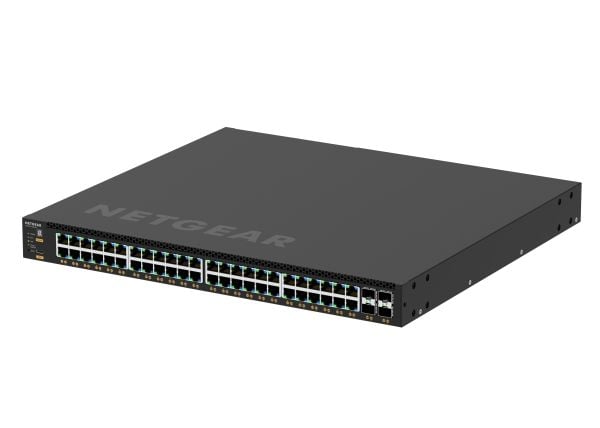 NETGEAR M4350-48G4XF administrert switch 48-port PoE+ 4x SFP+, 1440 W