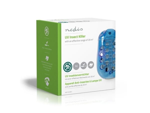 Nedis INKI110CBK1, Myggfelle, Hvit, 100 mm