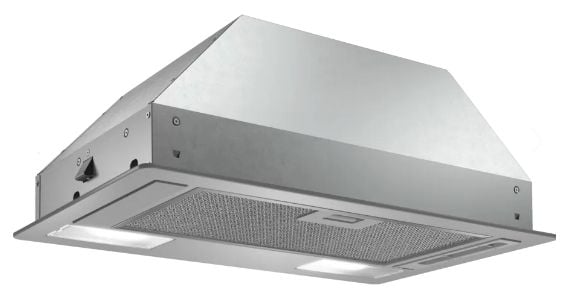 Bosch Serie 2 DLN53AA70 inbyggd köksfläkt 302 m³/h, rostfritt stål
