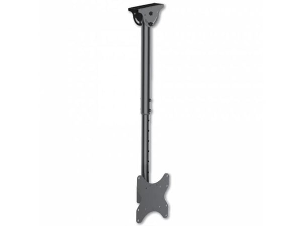 TECHly - Brakett - for LCD-skjerm - stål - svart - skjermstørrelse: 23"-42" - takmonterbar