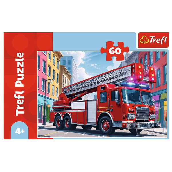 Trefl 17405, 60 styck, Fordon, 4 År