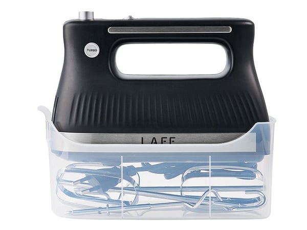 Lafe Mix&Store, Håndmikser, Svart, Sølv, Vispe, Elte, Miksing, Visping, 500 W
