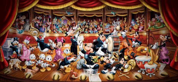 Palapeli HQC Disney Orchestra, 13200 palaa