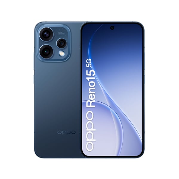 OPPO Reno15 5G smarttelefon 512 GB, Twilight Black