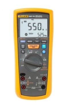 Fluke 1587/I400 FC eristysvastusmittarisarja 50 V, 100 V, 250 V, 500 V, 1000 V