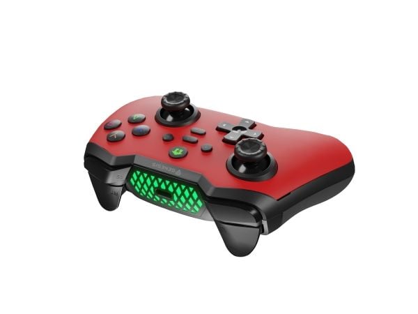 GENESIS Mangan 400 Red, Gamepad, Android, MAC, Nintendo Switch, PC, iOS, D-pute, Hjem-knapp, Modusknapp, Valg-knapp, Startknapp, Turboknapp, Analog...