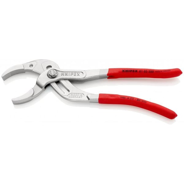 KNIPEX Vesilukko- ja liitinpihdit kromattu 250 mm