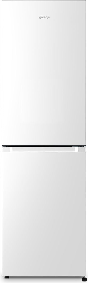Gorenje NRK418ECW4 kombiskap 256 L energiklasse E 55 cm hvit