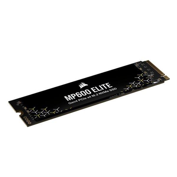 CORSAIR MP600 ELITE - SSD - krypterat - 2 TB - inbyggd - M.2 2280 - PCIe 4.0 x4 (NVMe) - 256 bitars AES
